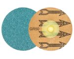 Walter 3″ Diameter, 50 Grit, Type III Mount, Twist Topcut – Sanding Disc (04D305)