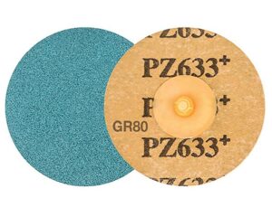 Walter 3″ Diameter, 80 Grit, Type III Mount, Twist Topcut – Sanding Disc (04D308)