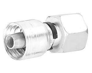 Eaton Weatherhead® 3/4″ Hose x 25mm Female Swivel DIN 24° Seat Heavy s.RH, Z-Series Crimp Hose Fitting (12Z-75C)