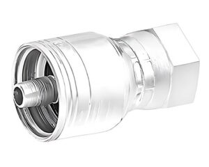 Eaton Weatherhead®  3/8″ Hose x  3/8″ BSPP 60° Cone Female Swivel Straight, Z-Series Crimp Hose Fitting (06Z-356)