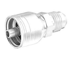 Eaton Weatherhead®  3/8" Hose Size x 3/8″ Male 37° Rigid, Z-Series Crimp Hose Fitting (06Z-506)