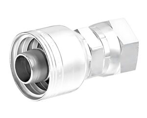 Eaton Weatherhead®  5/8″ Hose Size  x 3/4″ Female 37° Swivel, Z-Series Crimp Hose Fitting (10Z-612)