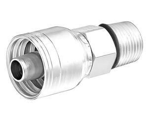 Eaton Weatherhead® 5/8" Hose Size x 5/8" Male ORB  Straight Thread, Z-Series Crimp Hose Fitting (10Z-P10)