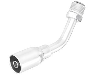Eaton Weatherhead® 5/16″ Hose I.D x 3/8″ Inverted Male Swivel, 45-Deg. Tube Elbow, 069 Series Crimp Fitting (06906E-E46)