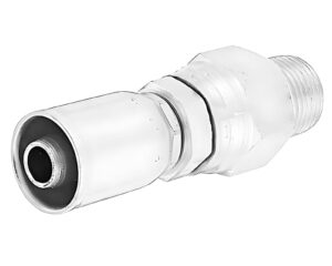 Eaton Weatherhead® 1/2″ Hose I.D x 1/2" Male Pipe Swivel,  E-Series Crimp Fitting (08E-J08)