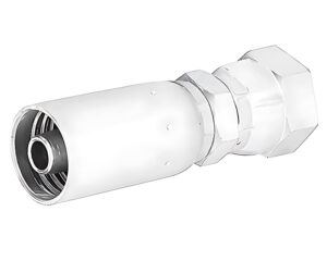 Eaton Weatherhead®  3/8″ Hose  I.D  x  3/8" BSPP Female Swivel, U-Series Crimp Fitting (06U-356)