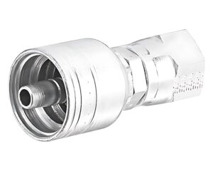 Eaton Weatherhead® 3/4″ Hose Size x 3/4″ SAE 45°  Female Swivel, Z-Series Crimp Hose Fitting (12Z-412)