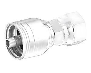 Eaton Weatherhead® 3/8″ Hose Size x 3/8″ Female  FOR-SEAL Swivel, Z-Series Crimp Hose Fitting (06Z-S66)