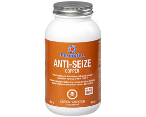 Permatex® Copper Anti-Seize Lubricant, 454g Brush-Top Bottle (09124)