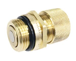 No-Spill Systems  M27 x 2.0 Oil Drain Plug, Standard Design w/ O-Ring (10-27200-02)