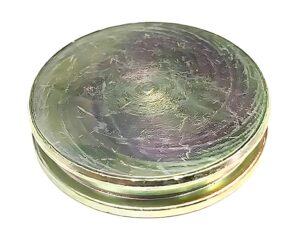 CAT® 38mm Diameter, 7.7mm Thickness, Cylinder Block Plug, Steel (100-7399)