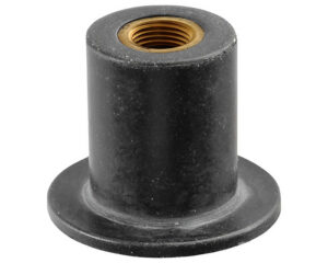 Spaenaur 1/4"-20 Thread Size, Well Nut, .750" Head Diameter, For 1/2" Hole Size (102-212)