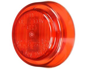 Truck-Lite® 2-Diode  LED Marker Clearance Round Light, Grommet Mounted – Red Lens (10250R)