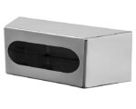 Star Fabrication 6.75″ x 2.5″ Hole Diameter, Single Oval Sloped Light Box – Steel (1045)