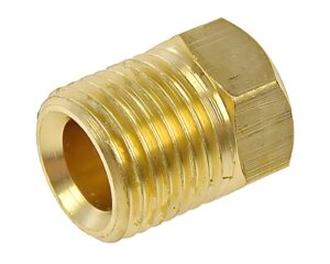Eaton Weatherhead® 1/4″ Tube O.D, Brass Inverted Flare Tube Nut (105X4)