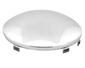 Grand General® 5/8″ Lip – Front Hub Cap, 6 Uneven Notches, Chrome Type (10660)