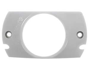 Truck-Lite® Gray Deflector Bracket Mount,  For 2.5" Round Shape Lights (10725)