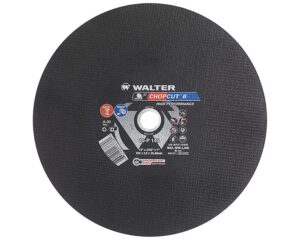 Walter 14″ Diameter, 3/32″ Thickness, A-30 Chopcut II Chop Saw Cut-Off Wheel, Type 1 (10P143)