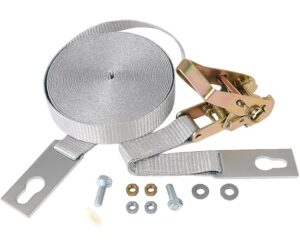 Shur-Co® 1″ x 25′ Length – Ridge Strap Kit with Anchor/ Adjustable Ratchet (1101685)