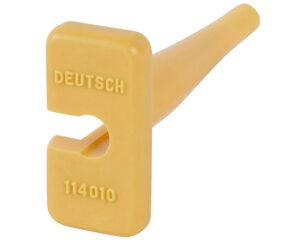 Deutsch 12 AWG – Yellow Extraction Tool, For Use with Size-12 Contacts  (114010)