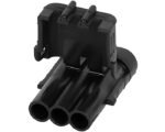 Grote® 12010717 –  Weather-Pack Series, 3-Pin Sealed Male Connector (84-2008)