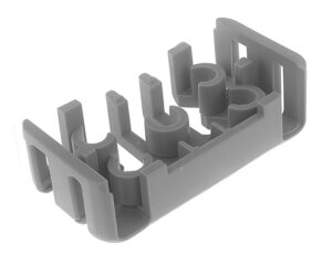 Delphi/Aptiv MP280 Series – GRAY 5-Way TPA Secondary Terminal Lock (12052816)