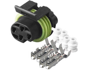 Delphi Metri-Pack 150 Series, 4-Way Female Connector Kit (12065298)