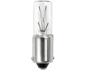 GE® 120V 3W T2-1/2 – Miniature Bulb, Miniature Bayonet BA9s (120MB)