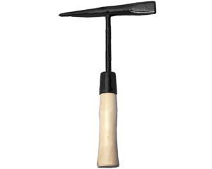 Shark Chipping Hammer – Wooden Handle, For Cleaning Slag Off Metal, Straight Head (12110)
