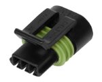 Delphi/Aptiv MP50.2 Series – 3 PIN Sealed Female Sensor Black Connector (12162182)