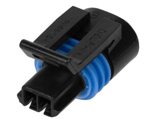 Delphi/Aptiv MP150.2 Series – 2 Pin BLK Sealed Female Temp. Sensor Connector (12162193)