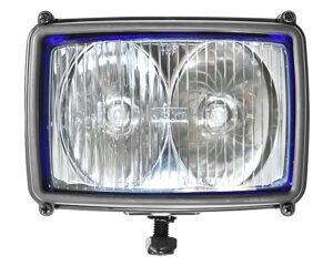 Jetco® 4″ x 6″ Dual Halogen, Auxiliary Driving Light Arctic Vision, Glass Lens (123-33044)