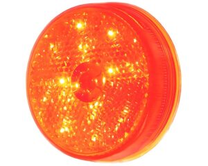 Jetco® 2-1/2″ LED Sealed Marker Lamp, Reflectorized – Red Lens (127-17004R)