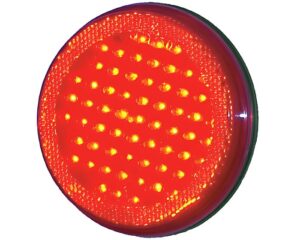 Jetco® 4″ LED Round Stop Tail Turn Light, Reflectorized – Red Lens (127-43044)