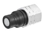 Eaton Hansen®  1/2″ Male NPT, Flat Face, Hydraulic Quick Coupler, Steel (12FFP50)
