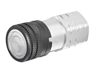 Eaton Hansen® 1/2″ Female NPT, Flat Face, Hydraulic Quick Coupler, Steel (12FFS50)