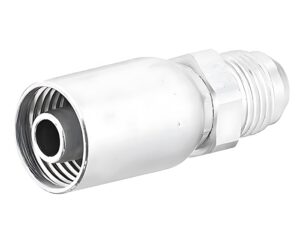 Eaton Weatherhead®  3/4" Hose Size  x 3/4" SAE 45° Flare Male Rigid, Z-Series Crimp Hose Fitting (12Z-312)