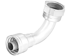 1″ Hose Size x 1″ Female JIC 37° Swivel, 90-Deg. Elbow, Crimp Fitting (900953)