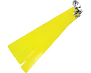 Skiddd 16″ Length, 7/8" Hole Size, Yellow Wheel Indicator Kit, Uni-Mount (1316-U)