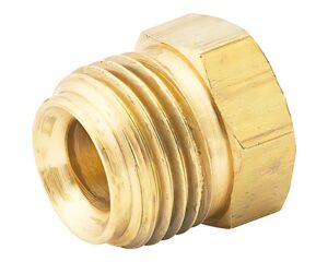 Eaton Weatherhead® 3/8″ Tube O.D, Brass Male Inverted Flare Plug (131X6)