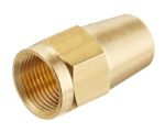 3/8″ Tube, DOT Brass Compression Nut, Air Brake Fitting, Used For Copper Tube (1161-6)