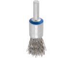 Walter 1/2″ Brush Diameter, 1/4" Shank, Mounted End Crimped Brush (13C055)
