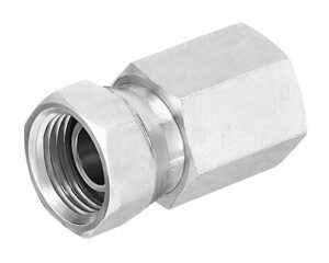 1/8″ FNPT x 1/8″ Female Swivel NPSM, Female Connector, Steel (S1103-AA)