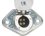 Phillips® Split 4-Pin Zinc Die-Cast – Socket, Heavy-Duty, Closed Back Design (15-400)