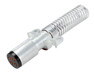 Phillips® 4-Pin Heavy Duty Plug Connector w/ Cable Guard – Reinforced Zinc Die-Cast (15-430)