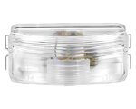 Truck-Lite® 12V Rectangular License Light, 1-Bulb Incandescent – Clear Lens (15208)