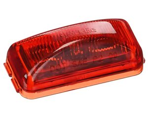 Truck-Lite® 1-Diode LED Marker Clearance Rectangular Light – Red Lens (15250R)