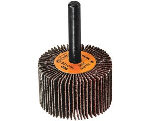 Walter 1-1/2″ Diameter, 60-Grit, 1/4" Shaft, Coolcut – Mounted Flap Wheel (15F106)