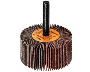 Walter 2″ Diameter, 80-GRIT, 1/4" Shaft, Coolcut – Mounted Flap Wheel (15F308)