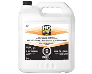 Recochem® HD Expert 9.46 L Heavy-Duty Mixed Fleet – Ext. Life Antifreeze / Coolant, Red Colour (16-835)